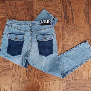 EUC HUGO BOSS AG DIESELSTRASSE two-tone pockets (32/32) denim jeans